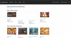 Desktop Screenshot of gambling-slots.info